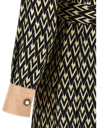 Valentino Garavani 'Toute La V' midi dress #