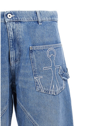 'Twisted Workwear' jeans #