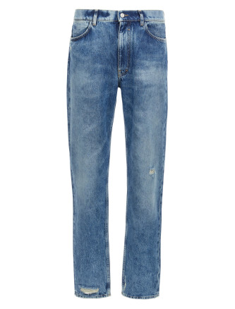 'Straight fit' jeans