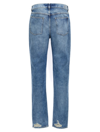 'Straight fit' jeans #