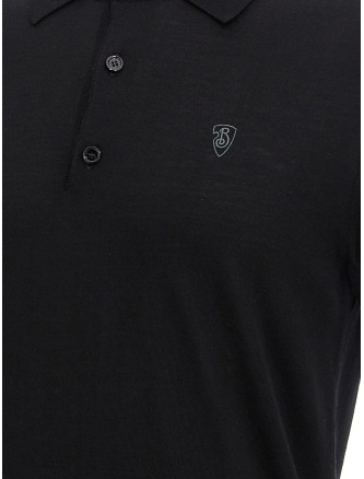 Wool polo shirt #