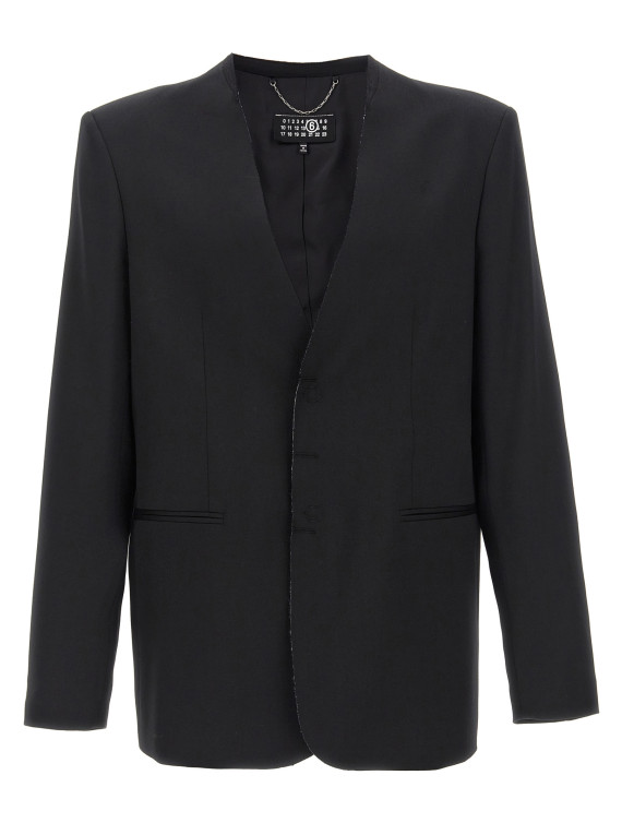 Single-breasted blazer #1