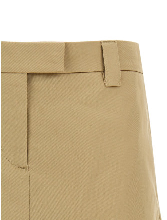 Layered mini skirt #