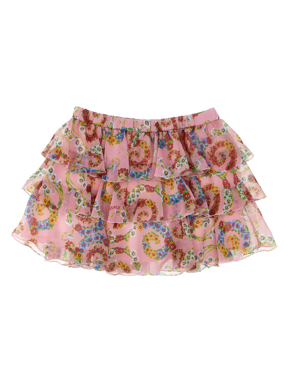 'Geo Poly Barocco Flower' skirt #1
