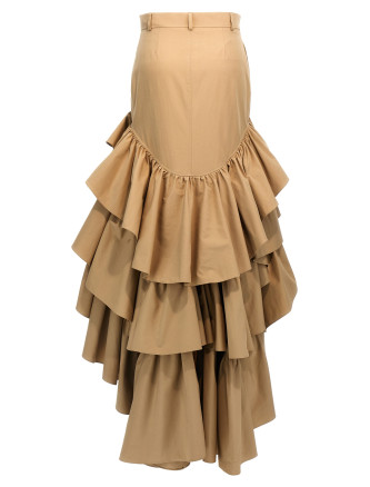 Asymmetrical skirt #