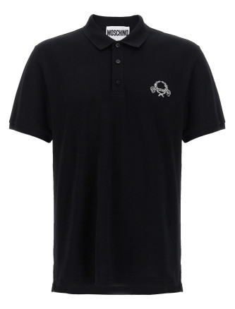 Logo embroidery polo shirt