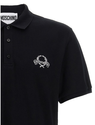 Logo embroidery polo shirt #