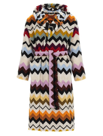 'Murrina' hooded bathrobe
