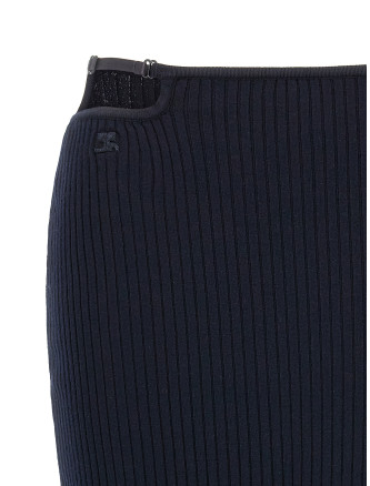 'Loop Rib knit' skirt #