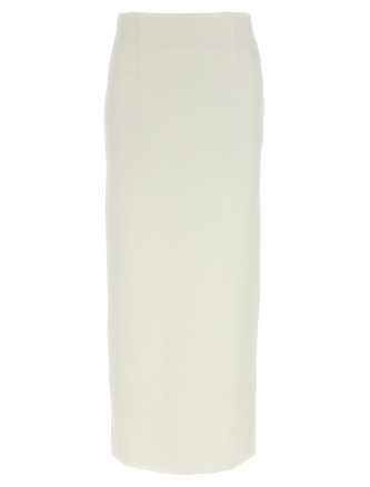 Double face knit skirt