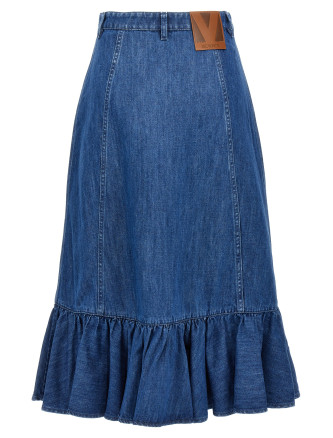 Valentino Garavani denim skirt #