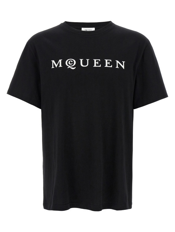 Flocked 'McQueen' T-shirt #1