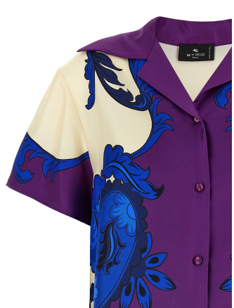 Paisley maxi shirt #