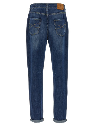 Used effect jeans #