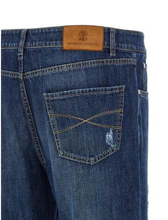 Used effect jeans #