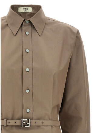 Chemisier midi dress #