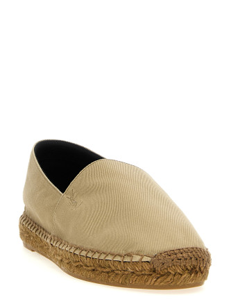 Logo embroidery espadrilles #