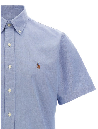 Logo embroidery shirt #