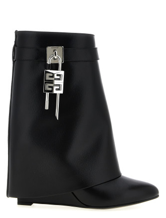 'Shark Lock' ankle boots