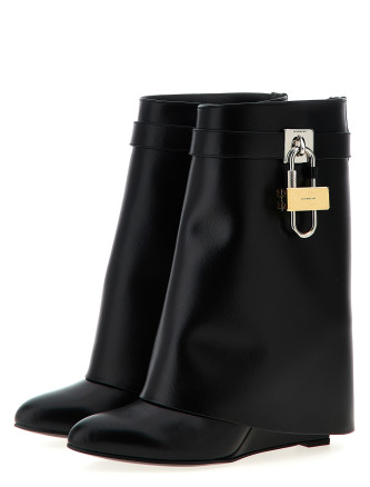 'Shark Lock' ankle boots #