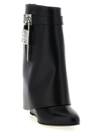 'Shark Lock' ankle boots #