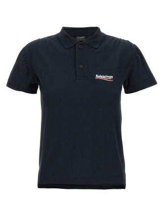Logo embroidery polo shirt