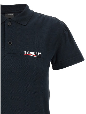 Logo embroidery polo shirt #