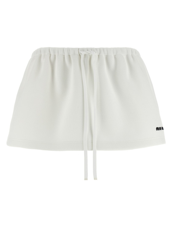 Logo embroidery skirt #1