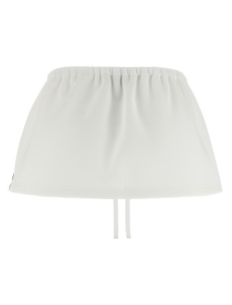 Logo embroidery skirt #