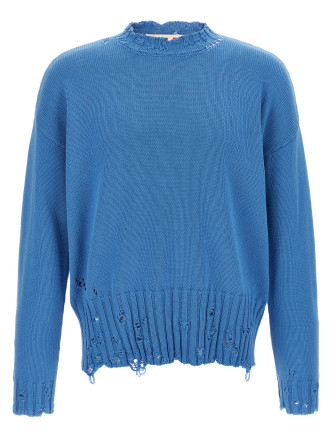 Logo embroidery sweater