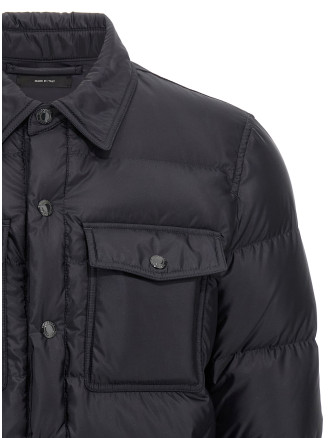Shirt collar down jacket #