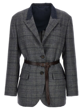Monile houndstooth blazer #