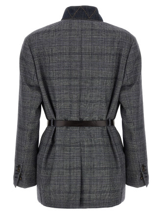 Monile houndstooth blazer #