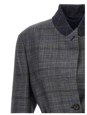 Monile houndstooth blazer #