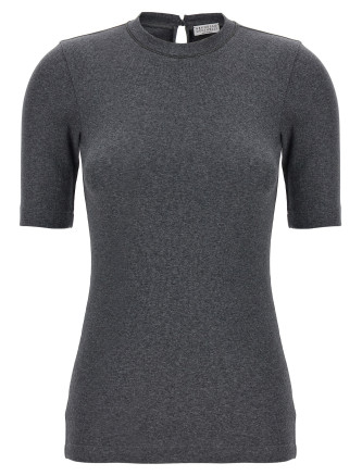 Monile ribbed T-shirt