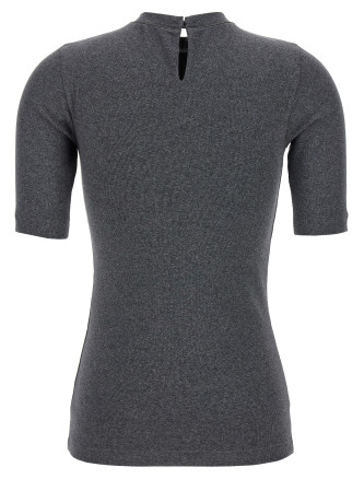 Monile ribbed T-shirt #