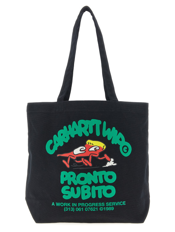 'Canvas Graphic Tote' shopping bag #1