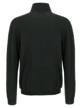 Wool turtleneck sweater #