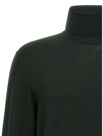 Wool turtleneck sweater #
