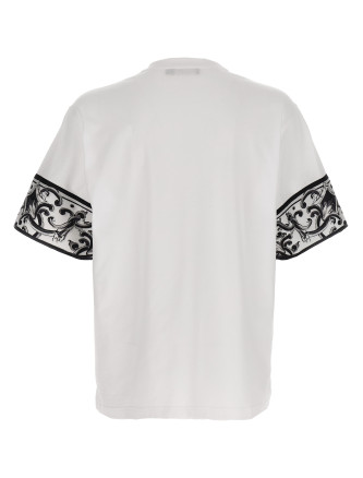 'Maiolica' print T-shirt #