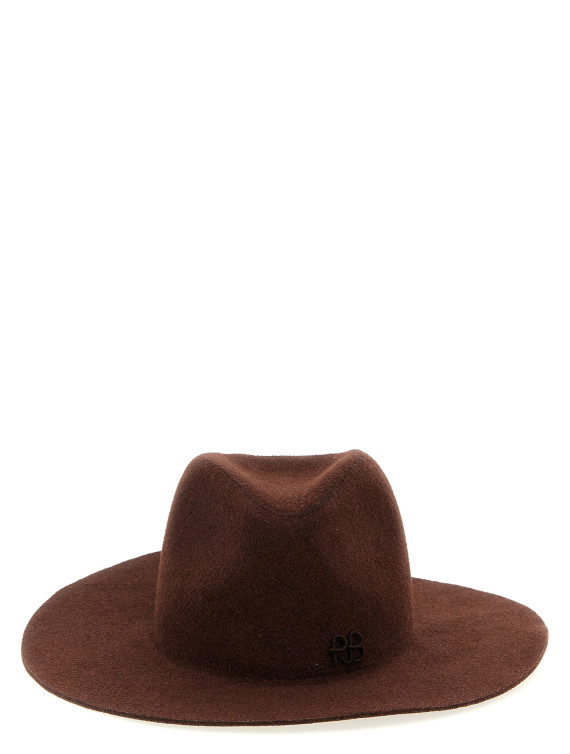 'Monogram-embellished Fedora' hat #1