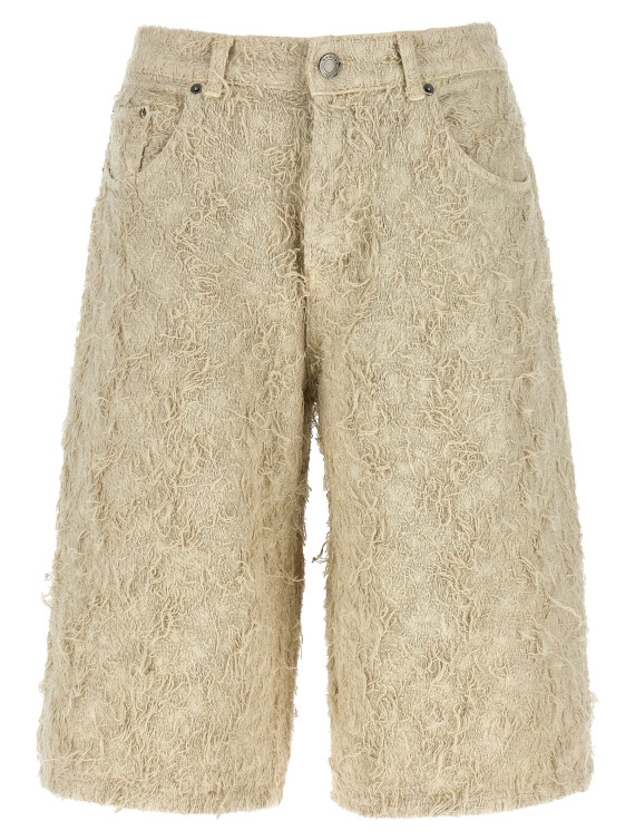 Bermuda shorts 'Becky fur denim' #1