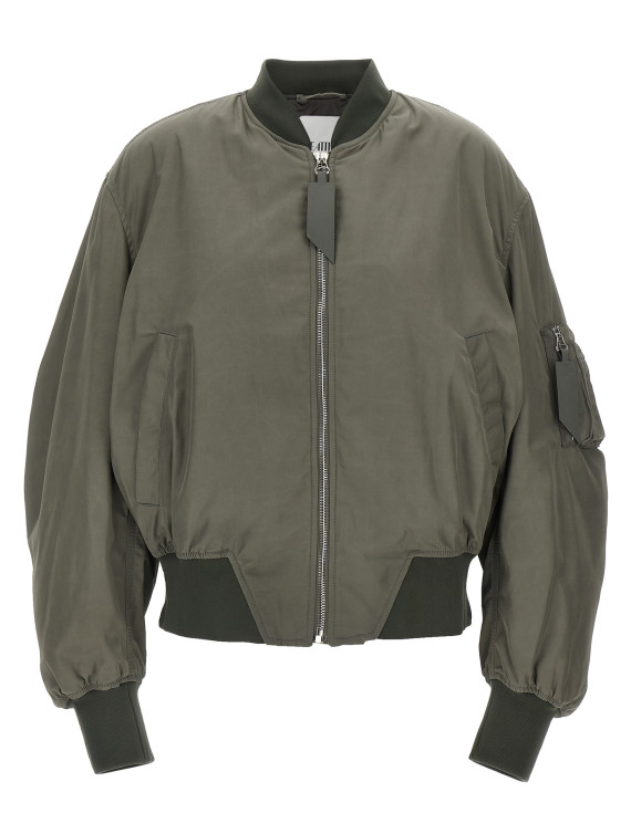 Nylon bomber jacket #1