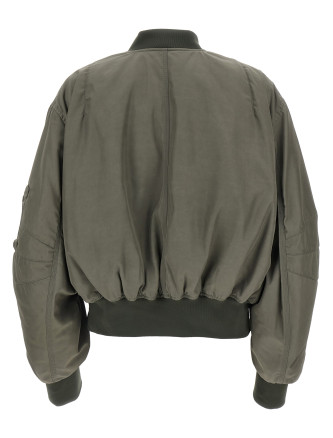 Nylon bomber jacket #