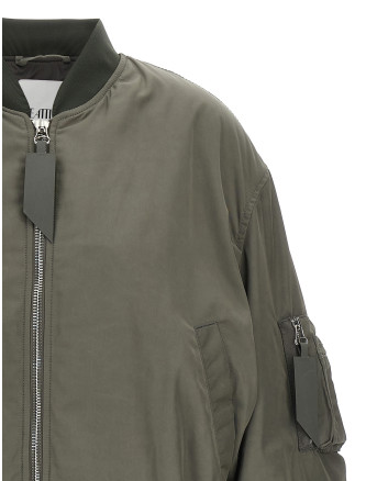 Nylon bomber jacket #