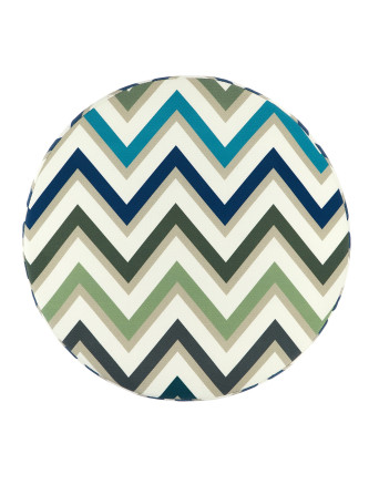 'Watamu' outdoor cylindrical pouf #