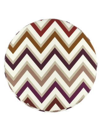 'Watamu' outdoor cylindrical pouf #