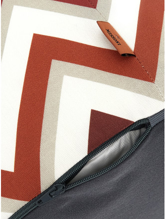 'Watamu' outdoor cylindrical pouf #