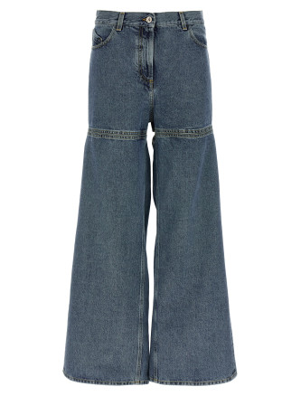 Cut-out jeans