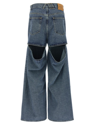 Cut-out jeans #